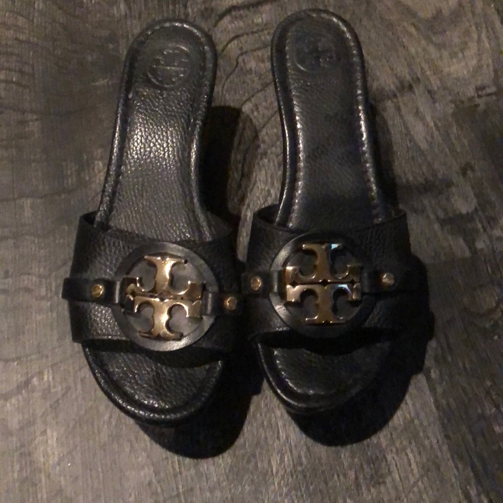 Tory Burch platform slides